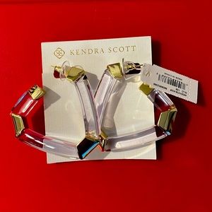 Kendra Scott Arden Gold Statement Hoop Earrings